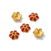 Alloy Enamel Beads Caps FIND-G074-02J-1