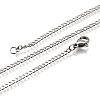Non-Tarnish 304 Stainless Steel Curb Chain Necklaces LS-NJEW-L162-01B-P-3