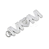 Brass Micro Pave Cubic Zirconia Pendants KK-P339-10P-2