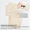 12Pcs 4 Style Basswood Veneer Pieces DIY-OC0009-19-4