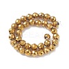Non-Magnetic Synthetic Hematite Beads Strands G-Q663-1-2