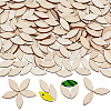 100Pcs Horse Eye Unfinished Wooden WOOD-WH0124-122B-1
