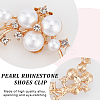 4Pcs Alloy Rhinestone Shoe Decorations FIND-GF0006-58-6