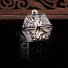 Alloy Bead Cage Pendants PW-WG12398-02-1