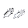 Non-Tarnish 201 Stainless Steel Pendants STAS-T044-250P-2