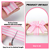 Burlap Ribbons SRIB-WH0011-384D-3