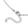 3Pcs 3 Sizes 304 Stainless Steel Macrame Pouch Empty Stone Holder Necklace Making NJEW-JN05239-8