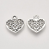 Tibetan Style Alloy Charms TIBEP-S319-005AS-RS-1