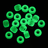 Transparent & Luminous Plastic Beads KY-T025-01-H02-5