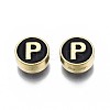 Alloy Enamel Beads ENAM-N052-006-02P-RS-2