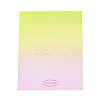 Gradient Color Cardboard Paper Jewelry Display Cards for Hair Clip Storage CDIS-N004-19-3