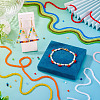 18 Strands 18 Colors Transparent Glass Beads Strands EGLA-TA0013-38-7
