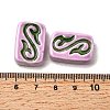 Handmade Porcelain Beads PORC-K010-02C-3