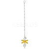 Glass Angel Hanging Suncatchers HJEW-JM02853-4