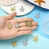 2Pcs 2 Colors Brass Pendants KK-YW0003-84-3