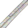 Electroplated Non-magnetic Synthetic Hematite Beads Strands G-G089-A02-13-1
