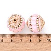 Handmade Resin Indonesia Round Beads IPDL-P005-20KCG-01-3