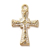 Real 18K Gold Plated 304 Stainless Steel Pendants STAS-M331-02A-G-1