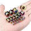 304 Stainless Steel Ear Plugs Gauges Ion Plating(IP) WG10FF3-58-1