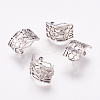 Tibetan Style Hoop Earrings LS-TIBEP-EBB098YKG-AS-FF-2