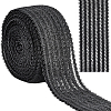 10M Knitted Fish Line Nylon Elastic Lace Trim OCOR-GF0003-71B-1