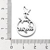 Non-Tarnish 304 Stainless Steel Pendants LS-STAS-D036-15P-3