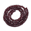 Glass Beads Strands EGLA-A034-T10mm-D26-3