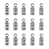Tarnish Resistant 304 Stainless Steel Folding Crimp Ends STAS-R065-36-1