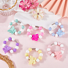6Pcs Silicone Wine Glass Charms HJEW-SC00132-3