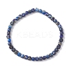 Natural Lapis Lazuli Beaded Stretch Bracelets for Women BJEW-JB13335-03-2