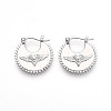 Brass Clip-on Earring for Women KK-T074-59P-1