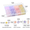 4 Colors 3 Styles DIY Jewelry Beads Kits DIY-FS0006-58-4