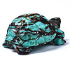 Tortoise Assembled Natural Bronzite & Synthetic Imperial Jasper Model Ornament G-N330-39B-04-2