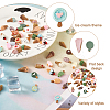 54Pcs 54 Style Opaque Resin Cabochons CRES-SW0001-01-4