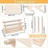 3-Tier Velvet Ring Display Stands RDIS-WH0009-010-2