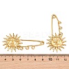 Sun 304 Stainless Steel Safety Pins Brooch Findings SA-CBA098D-13C-G-3