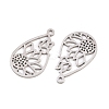Buddhist 304 Stainless Steel Pendants LS-STAS-E521-06A-P-2