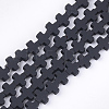 Spray Painted Non-magnetic Synthetic Hematite Beads Strands G-T116-18A-17-1