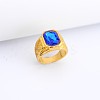 Alloy Rhinestone Finger Rings for Men FS-WG512DB-10-1