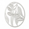 Non-Tarnish 201 Stainless Steel Pendants STAS-D023-07P-1