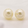 ABS Plastic Imitation Pearl Round Beads SACR-S074-8mm-A41-1