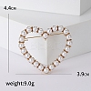 Heart with Pearl Pins PW-WG71086-01-1