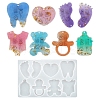 DIY Footprint/Tooth/Milk Bottle Pendant Silhouette Silicone Molds SIMO-PW0016-13-2