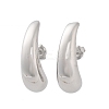 Non-Tarnish 304 Stainless Steel Stud Earrings EJEW-H115-18P-1