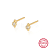 Sterling Silver Stud Earrings VC4044-2-1