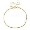 304 Stainless Steel Snake Chain Bracelets for Women BJEW-G775-02G-4