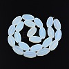 Imitation Jade Glass Beads Strands GLAA-E033-05A-2