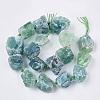 Natural Fluorite Beads Strands G-R421-12-2