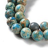 Dyed Natural Regalite/Imperial Jasper/Sea Sediment Jasper Beads Strands G-B124-C01-04-4