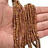 Natural Wood Lace Stone Wooden Jasper Beads Strands G-L635-A19-4x2mm-2